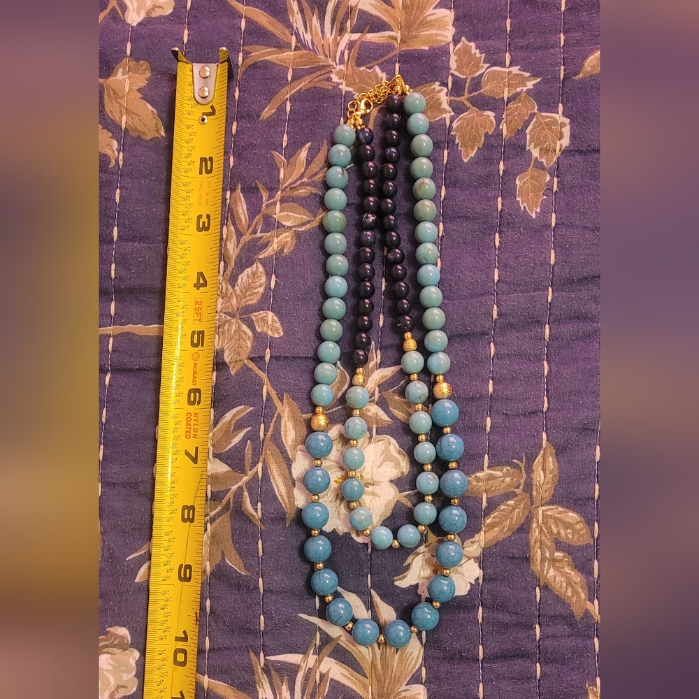 Turquoise and Blue Necklace